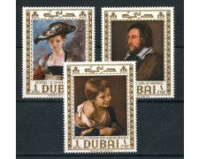 1967 - LOTTO/22980 - DUBAI - DIPINTI 3v. - NUOVI