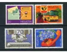 1980 - LOTTO/23147 - SVIZZERA - POSTE SVIZZERA 4v. - NUOVI 1980 - LOTTO/23147 - SVIZZERA - POSTE SVIZZERA 4v. - NUOVI