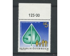 1989 - LOTTO/23346 - AUSTRIA - ASSICURAZIONI SOCIALI - NUOVO