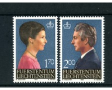 1984 - LOTTO/23411 - LIECHTENSTEIN - PRINCIPI EREDITARI 2v. - NUOVI 1984 - LOTTO/23411 - LIECHTENSTEIN - PRINCIPI EREDITARI 2v. - NUOVI