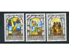 1984 - LOTTO/23412 - LIECHTENSTEIN - NATALE 3v. - NUOVI 1984 - LOTTO/23412 - LIECHTENSTEIN - NATALE 3v. - NUOVI