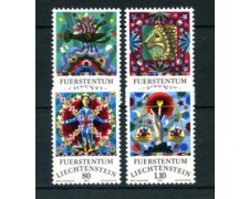 1977 - LOTTO/23510 - LIECHTENSTEIN - SEGNI ZODIACO 4v. - NUOVI 1977 - LOTTO/23510 - LIECHTENSTEIN - SEGNI ZODIACO 4v. - NUOVI