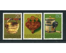 1980 - LOTTO/23534 - LIECHTENSTEIN - ANTICHI ATREZZI 3v. - NUOVI 1980 - LOTTO/23534 - LIECHTENSTEIN - ANTICHI ATREZZI 3v. - NUOVI