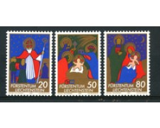 1981 - LOTTO/23548 - LIECHTENSTEIN -  NATALE 3v. - NUOVI