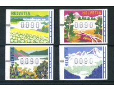 1996 - LOTTO/23827 - SVIZZERA - 4 STAGIONI X DISTRIBUTORI - NUOVI