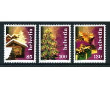 2007 - LOTTO/23841 - SVIZZERA - NATALE 3v. - NUOVI