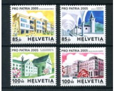 2005 - LOTTO/23860 - SVIZZERA - PRO PATRIA 4v. - NUOVI