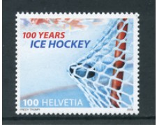 2008 - LOTTO/23927 - SVIZZERA - CENTENARIO HOCKEY  SU GHIACCIO - NUOVO