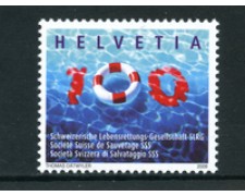 2008 - LOTTO/23934 - SVIZZERA - SOCIETA' DI SALVATAGGIO 1v. - NUOVO