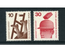 1972 - LOTTO/24132 - BERLINO - PREVENZIONE INCIDENTI 2v. - NUOVI