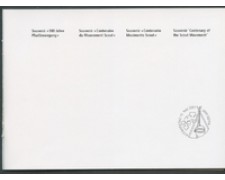 2007 - LOTTO/24336 - SVIZZERA - EUROPA 100 ANNI DI SCAUTISMO - FOLDER POSTE