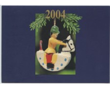 2004 - LOTTO24338 - SVIZZERA - NATALE  - FOLDER AUGURI POSTE