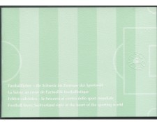 2008 - LOTTO/24347 - SVIZZERA - IL CALCIO IN SVIZZERA - FOLDER POSTE 2008 - LOTTO/24347 - SVIZZERA - IL CALCIO IN SVIZZERA - FOLDER POSTE