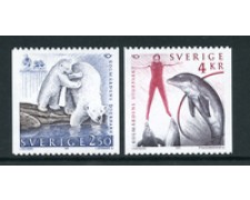 1991 - LOTTO/24542 - SVEZIA - NORDEN 2v. - NUOVI 1991 - LOTTO/24542 - SVEZIA - NORDEN 2v. - NUOVI