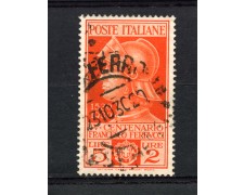 1930 - LOTTO/24631 - REGNO - 5+2 LIRE FRANCESCO FERRUCCI - USATO 1930 - LOTTO/24631 - REGNO - 5+2 LIRE FRANCESCO FERRUCCI - USATO