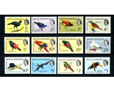 1967 HONDURAS BRITANNICO - UCCELLI 12v. - NUOVI - LOTTO/25018 1967 HONDURAS BRITANNICO - UCCELLI 12v. - NUOVI - LOTTO/25018