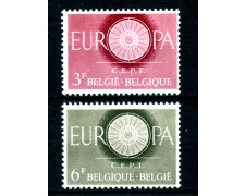 1960 BELGIO - EUROPA 2v. - NUOVI - LOTTO/25039 1960 BELGIO - EUROPA 2v. - NUOVI - LOTTO/25039