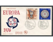 1976 - FRANCIA - EUROPA 2v. - BUSTA FDC ANNULLO DI STRASBURGO - LOTTO/25124