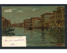 1900 - ITALIA - LOTTO/25180 - VENEZIA CARTOLINA A COLORI CANALAZZO DA S.TOMA' - VIAGGIATA - 1900 - ITALIA - LOTTO/25180 - VENEZIA CARTOLINA A COLORI CANALAZZO DA S.TOMA' - VIAGGIATA -