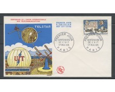 1965 - FRANCIA - CENTENARIO U.I.T. - BUSTA FDC - LOTTO/25209