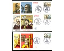 1966 - FRANCIA - PRO CROCE ROSSA UOMINI ILLUSTRI - 6 BUSTE FDC - LOTTO/25212