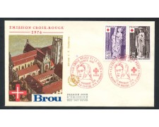 1976 - FRANCIA - PRO CROCE ROSSA - BUSTA FDC - LOTTO/25768