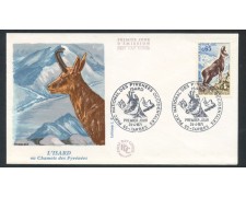 1971 - FRANCIA - PROTEZIONE NATURA CAMOSCIO - BUSTA FDC - LOTTO/25775