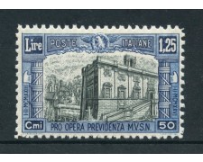1928 - REGNO - 1,25+50c. PRO OPERE PREVIDENZA - NUOVO - LOTTO/25833 1928 - REGNO - 1,25+50c. PRO OPERE PREVIDENZA - NUOVO - LOTTO/25833