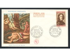 1965 - FRANCIA - N.POUSSIN - BUSTA FDC - LOTTO/25843