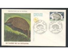 1974 - FRANCIA - ARMADILLO - BUSTA FDC - LOTTO/25848