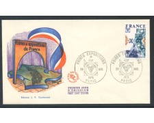 1976 - FRANCIA - FIERE E ESPOSIZIONI - BUSTA FDC - LOTTO/25853