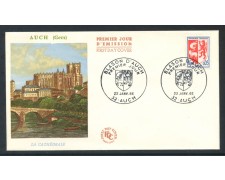 1966 - FRANCIA - STEMMA DELLA CITTA' DI AUCH - BUSTA FDC - LOTTO/25872