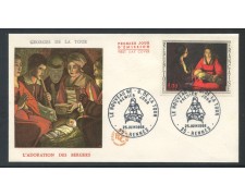 1966 - FRANCIA - G.DE LA TOUR IL NUOVO NATO - BUSTA FDC - LOTTO/25879