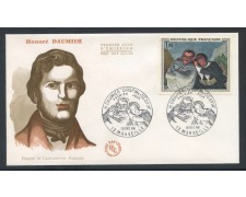 1966 - FRANCIA - DIPINTO DI DAUMIER - BUSTA FDC - LOTTO/25881