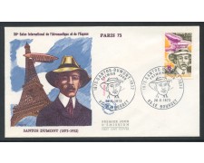 1973 - FRANCIA - SANTOS DUMONT - BUSTA FDC - LOTTO/25900