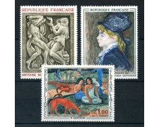 1968 - FRANCIA - OPERE D'ARTE 3v. - NUOVI - LOTTO/25975 1968 - FRANCIA - OPERE D'ARTE 3v. - NUOVI - LOTTO/25975