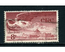 1954 - IRLANDA - POSTA AEREA 8p. BRUNO LILLA - USATO - LOTTO/25988 1954 - IRLANDA - POSTA AEREA 8p. BRUNO LILLA - USATO - LOTTO/25988