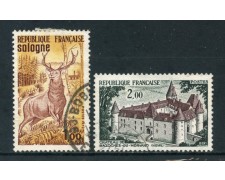 1972 - FRANCIA - TURISTICA 2v. - USATI - LOTTO/26044U