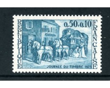 1973 - FRANCIA - GIORNATA DEL FRANCOBOLLO - NUOVO - LOTTO/26059