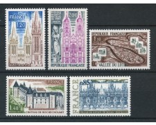 1974/75 - FRANCIA - SERIE TURISTICA 5v. - NUOVI - LOTTO/26098