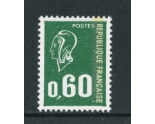 1974 - FRANCIA - 60c. MARIANNA DI BEQUET - NUOVO - LOTTO/26099