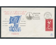 1959 - FRANCIA - RICEVIMENTO DAL GENERALE DE GAULLE - BUSTA - LOTTO/26268
