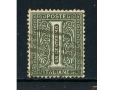 1863 - REGNO - 1 cent. TIRATURA DI TORINO - USATO - LOTTO/26391 1863 - REGNO - 1 cent. TIRATURA DI TORINO - USATO - LOTTO/26391
