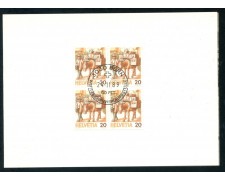 1989 - SVIZZERA - 20c. TRASPORTI POSTALI SU FOLDER DI AUGURI - LOTTO/26458 1989 - SVIZZERA - 20c. TRASPORTI POSTALI SU FOLDER DI AUGURI - LOTTO/26458