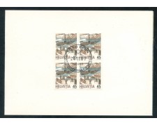 1987 - SVIZZERA - 45c. TRASPORTI POSTALI SU FOLDER DI AUGURI - LOTTO/26459 1987 - SVIZZERA - 45c. TRASPORTI POSTALI SU FOLDER DI AUGURI - LOTTO/26459