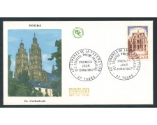 1967 - FRANCIA - CONGRESSO SOCIETA' FILATELICHE - BUSTA FDC - LOTTO/26515