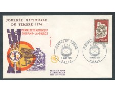 1974 - FRANCIA - GIORNATA DEL FRANCOBOLLO - BUSTA FDC - LOTTO/26537