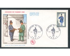 1968 - FRANCIA - GIORNATA DEL FRANCOBOLLO - BUSTA FDC - LOTTO/26592