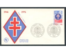 1976 - FRANCIA - FRANCESI LIBERI - BUSTA FDC - LOTTO/26597