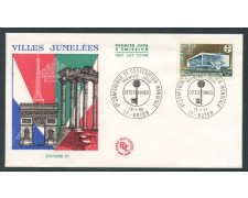 1968 - FRANCIA - INSEGNAMENTO DELLE LINGUE - BUSTA FDC - LOTTO/26605
